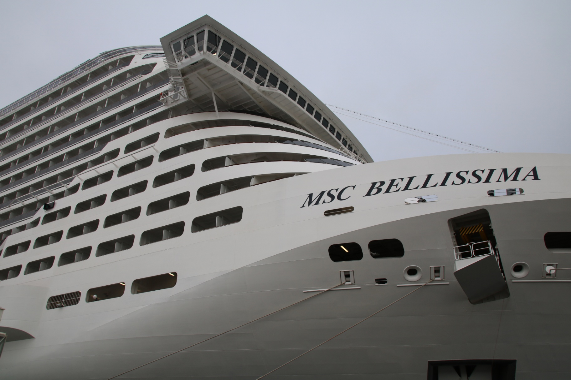 MSC Bellissima מקרוב